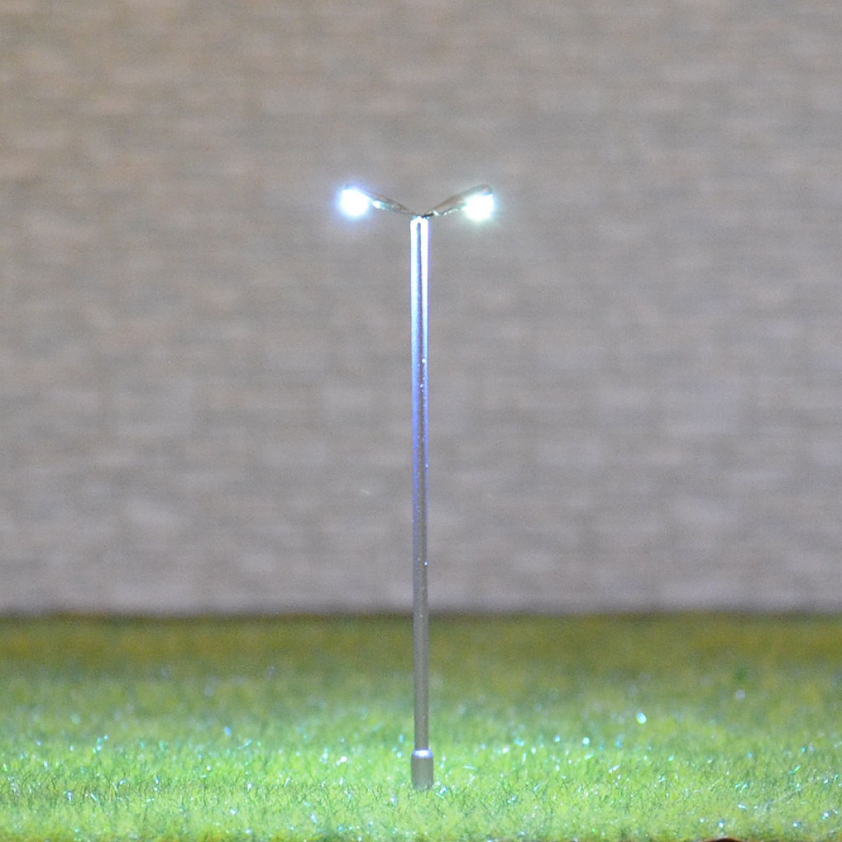 3 x HO scale Lamppost white SMD LEDs made Cold Light NO melt Long life #TD55D